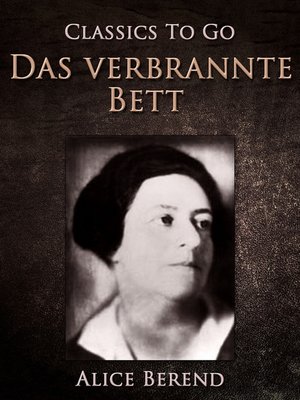 cover image of Das verbrannte Bett